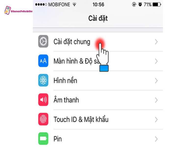 Tắt nguồn bằng phím Home ảo